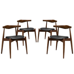 Stalwart Dining Side Chairs Set of 4