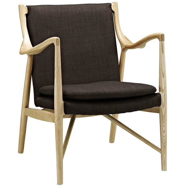 Makeshift Upholstered Lounge Chair