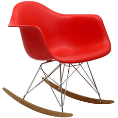 Rocker PP Plastic Lounge Chair