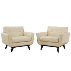 Engage Leather Sofa Set