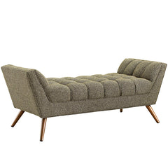 Response Medium Upholstered Fabric Bench