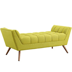 Response Medium Upholstered Fabric Bench