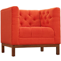 Panache Upholstered Fabric Armchair
