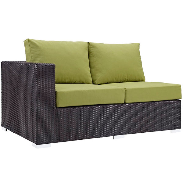 Convene Outdoor Patio Left Arm Loveseat