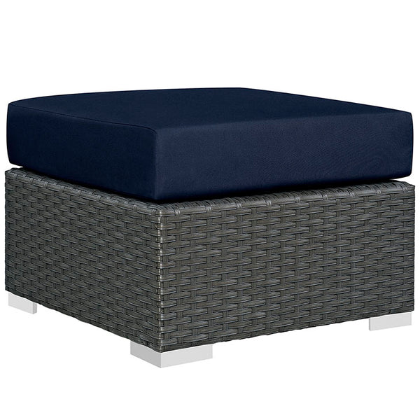 Sojourn Outdoor Patio Sunbrella® Ottoman
