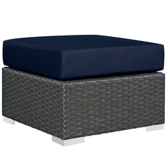 Sojourn Outdoor Patio Sunbrella® Ottoman