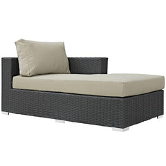 Sojourn Outdoor Patio Fabric Sunbrella® Right Arm Chaise