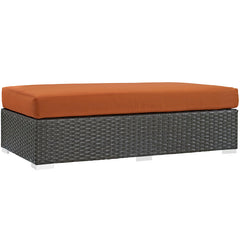 Sojourn Outdoor Patio Fabric Sunbrella® Rectangle Ottoman