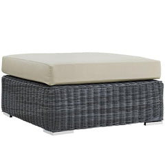 Summon Outdoor Patio Sunbrella® Square Ottoman