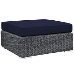 Summon Outdoor Patio Sunbrella® Square Ottoman