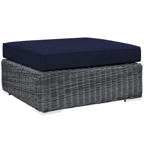 Summon Outdoor Patio Sunbrella® Square Ottoman