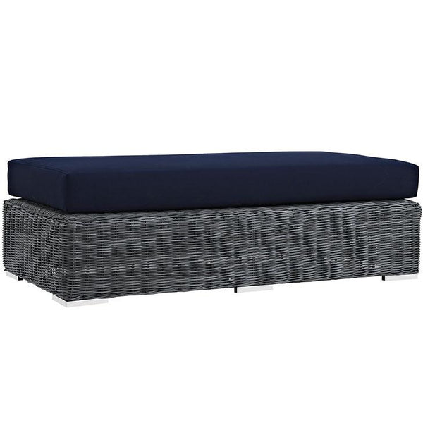 Summon Outdoor Patio Sunbrella® Rectangle Ottoman