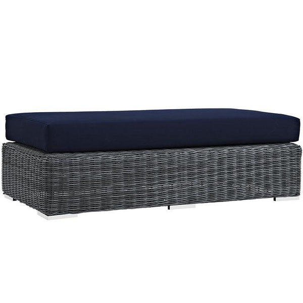 Summon Outdoor Patio Sunbrella® Rectangle Ottoman
