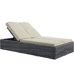 Summon Double Outdoor Patio Sunbrella® Chaise