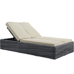 Summon Double Outdoor Patio Sunbrella® Chaise