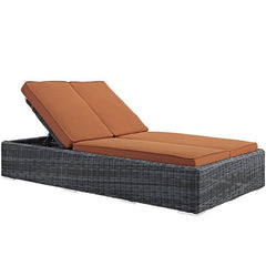 Summon Double Outdoor Patio Sunbrella® Chaise
