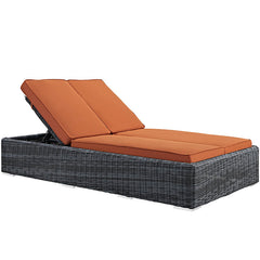 Summon Double Outdoor Patio Sunbrella® Chaise