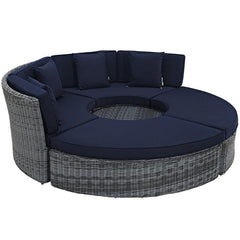 Summon Circular Outdoor Patio Sunbrella® Daybed