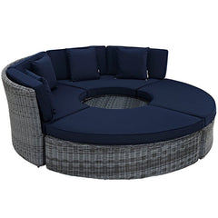 Summon Circular Outdoor Patio Sunbrella® Daybed