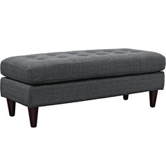 Empress Upholstered Fabric Bench