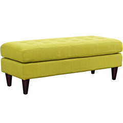 Empress Upholstered Fabric Bench