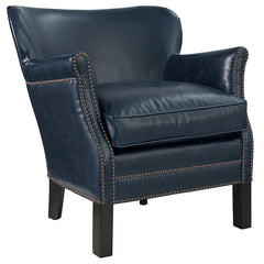 Key Upholstered Vinyl Armchair
