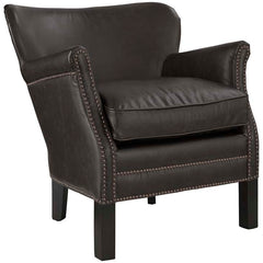 Key Upholstered Vinyl Armchair