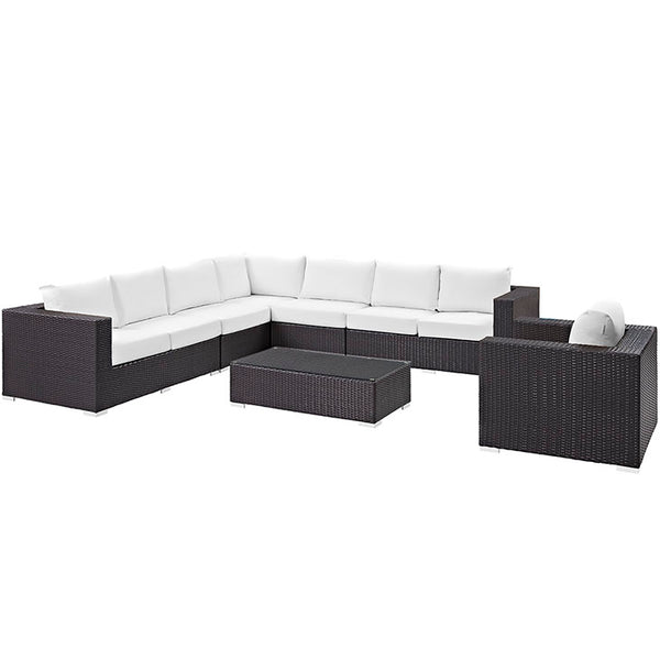 Convene 7 Piece Outdoor Patio Sectional Set
