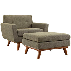 Engage 2 Piece Armchair and Ottoman