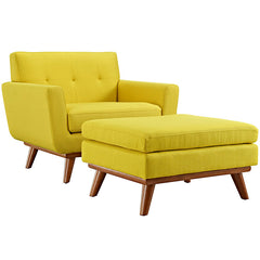 Engage 2 Piece Armchair and Ottoman