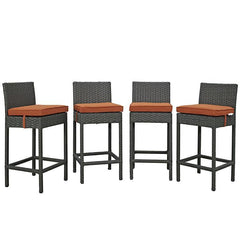 Sojourn 4 Piece Outdoor Patio Sunbrella® Pub Set