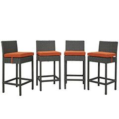 Sojourn 4 Piece Outdoor Patio Sunbrella® Pub Set