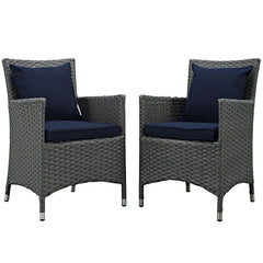 Sojourn 2 Piece Outdoor Patio Sunbrella® Dining Set