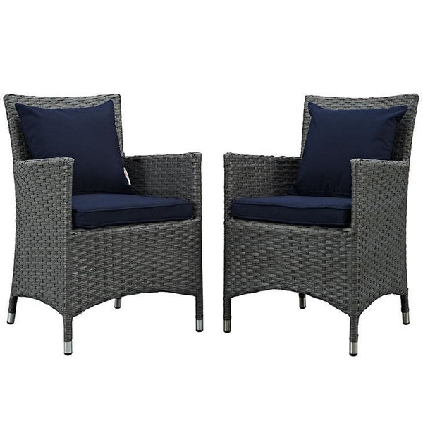 Sojourn 2 Piece Outdoor Patio Sunbrella® Dining Set