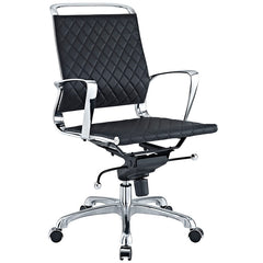 Vibe Mid Back Leather Office Chair