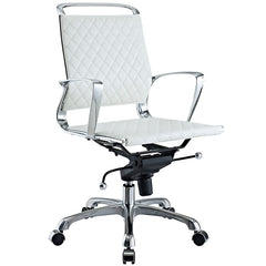 Vibe Mid Back Leather Office Chair
