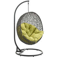 Hide Outdoor Patio Swing Chair With Stand