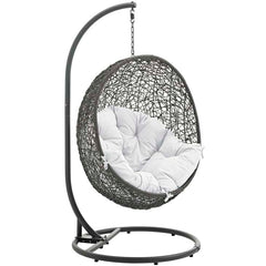 Hide Outdoor Patio Swing Chair With Stand