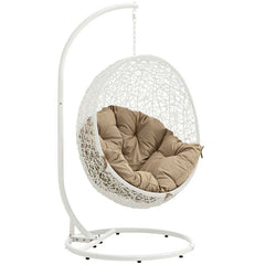 Hide Outdoor Patio Swing Chair With Stand
