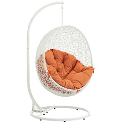 Hide Outdoor Patio Swing Chair With Stand