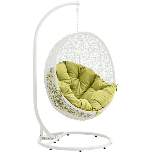 Hide Outdoor Patio Swing Chair With Stand