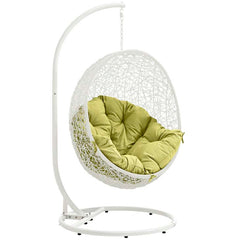Hide Outdoor Patio Swing Chair With Stand