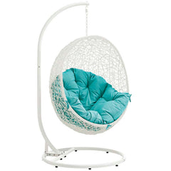 Hide Outdoor Patio Swing Chair With Stand