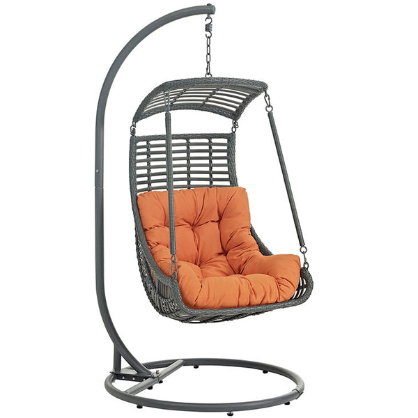 Jungle Outdoor Patio Swing Chair With Stand
