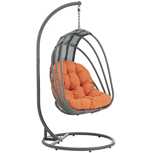 Whisk Outdoor Patio Swing Chair With Stand