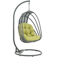 Whisk Outdoor Patio Swing Chair With Stand