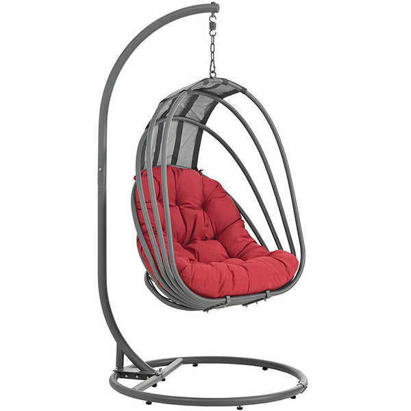 Whisk Outdoor Patio Swing Chair With Stand
