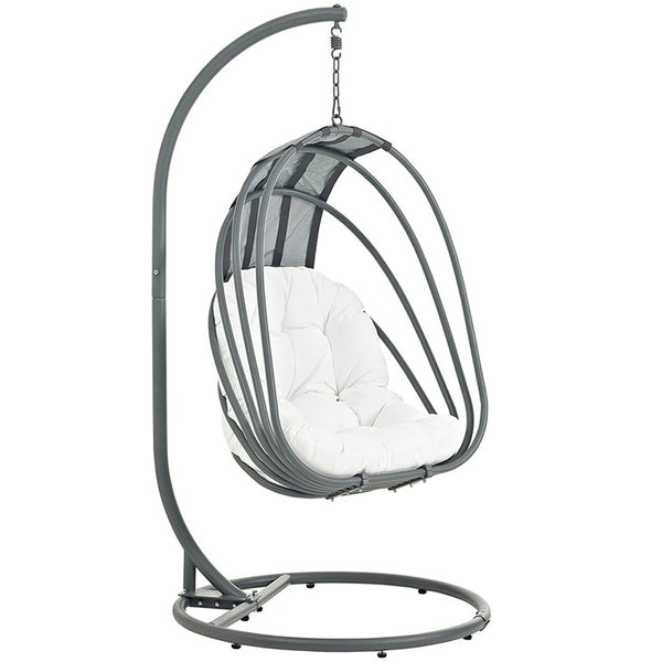 Whisk Outdoor Patio Swing Chair With Stand
