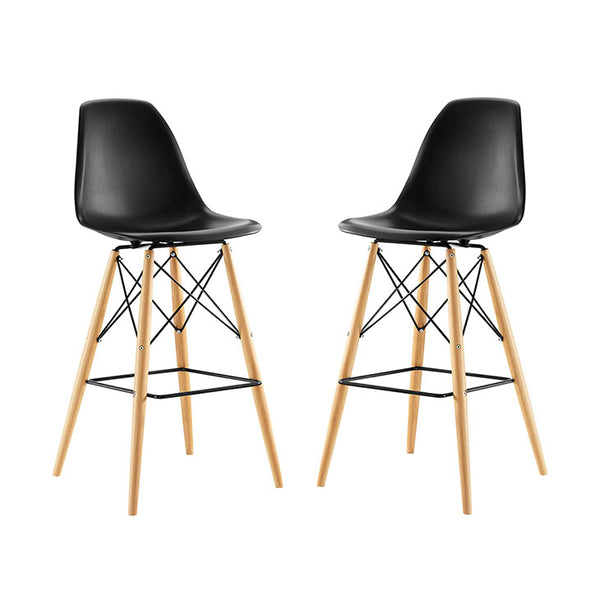 Pyramid Dining Side Bar Stool Set of 2