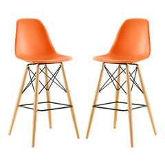 Pyramid Dining Side Bar Stool Set of 2